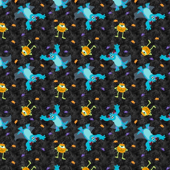Disney® Monsters, Inc. Mike & Sully Cotton Fabric